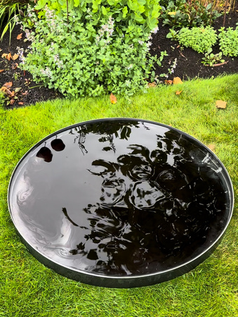 Garden Pond / Water Mirror - Round CORTEN Bowl 100cm | Fire Pit